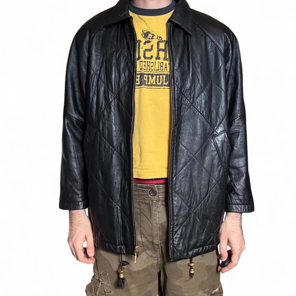 JC 100% LEATHER JACKET